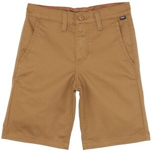 NWT Vans Authentic Stretch Chino Shorts II  Size: 28/16( (Big Kids) Color:Dirt